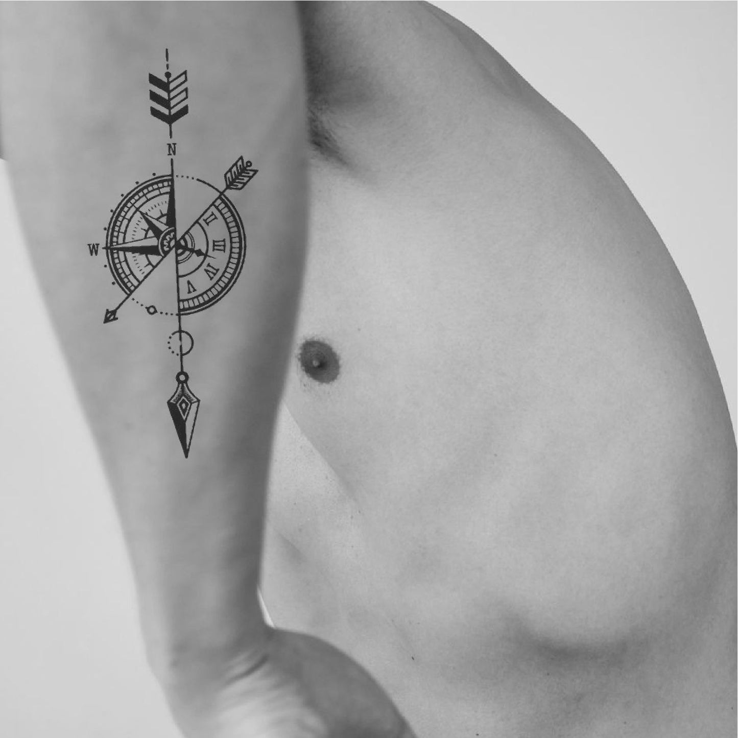 Pfeil des Reisenden Tattoo